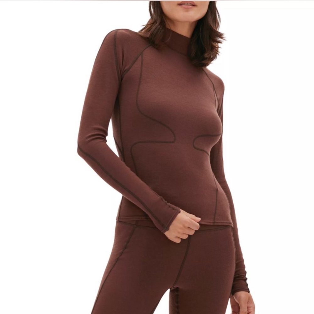Halfdays Fay Merino Baselayer Top / Medium